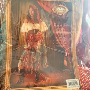 InCharacter Fortune Teller Women's Costume - Red and Cream